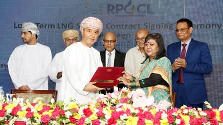 এলএনজি আনতে এবার ওমানের সঙ্গে দীর্ঘমেয়াদি চুক্তি