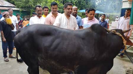 বঙ্গবন্ধু ও তাঁর পরিবারের নামে ১৫ বছর ধরে কুরবানি দেন তিনি