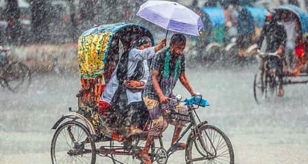 দেশের বিভিন্ন স্থানে থেমে থেমে বৃষ্টি হতে পারে বৃষ্টি