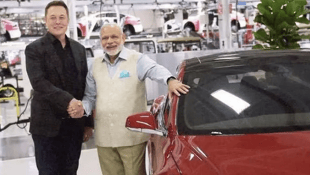 ভারতে বৈদ্যুতিক গাড়ি তৈরি করবে টেসলা, দাম থাকছে নাগালেই! বৈদ্যুতিক গাড়ি