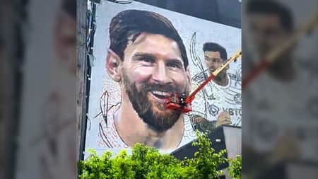 বরণের আগেই মেসির দাঁত সাদা করছেন বেকহ্যাম