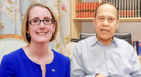 সিইসির সঙ্গে বৈঠকে ব্রিটিশ হাইকমিশনার হাইকমিশনার