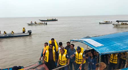 নৌ-পথের নিরাপত্তায় পদ্মা-মেঘনায় বিশেষ অভিযান