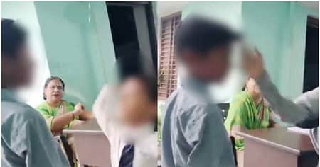 মুসলিম শিক্ষার্থীকে সহপাঠীদের চড় : বন্ধ ভারতের সেই স্কুল