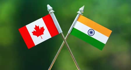 কানাডার নাগরিকদের ভিসা স্থগিত করলো ভারত কানাডা ও ভারত