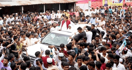 ৫শ’ মণ মিষ্টি দিয়ে নতুন মেয়রের অতিথি আপ্যায়ন নতুন মেয়র