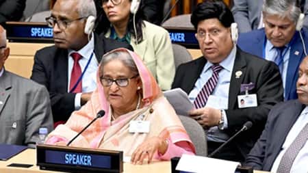 জাতিসংঘের মহাসচিব হিসেবে এখনো কোনো নারী নিয়োগ পায়নি: প্রধানমন্ত্রী