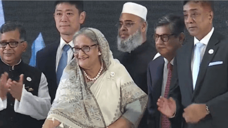 শাহজালালের তৃতীয় টার্মিনালের উদ্বোধন করলেন প্রধানমন্ত্রী প্রধানমন্ত্রী