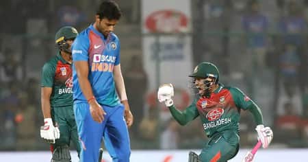 বাংলাদেশের পেছনে ভারত
