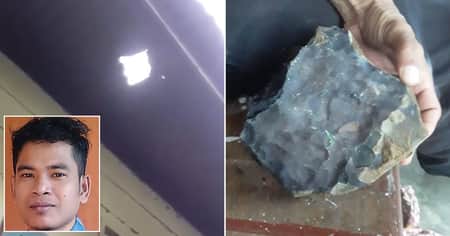 টিনের চালে পড়া পাথর বিক্রি করে কোটিপতি যুবক!
