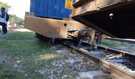 ব্রাহ্মণবাড়িয়ায় কন্টেইনার ট্রেনের বগি লাইনচ্যুত, আপ লাইনে চলাচল বন্ধ ট্রেন চলাচল বন্ধ