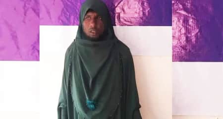 বউ নিখোঁজ হওয়ায় বোরকা পরে যুবকের কাণ্ড বউ নিখোঁজ