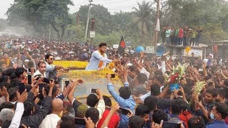 রাজনীতির মাঠে নিজের প্রথম বক্তব্যে যা বললেন সাকিব