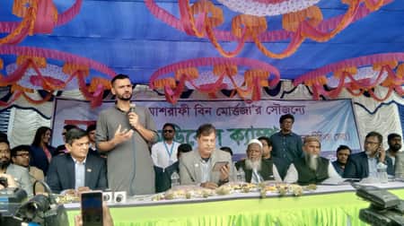 ৭ জানুয়ারির পর আমার কাছে যা চাইবেন, দেওয়ার চেষ্টা করবো: মাশরাফি মাশরাফি