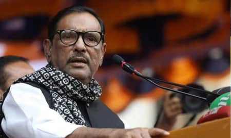 নৌকার পক্ষে সারাদেশে অভূতপূর্ব গণজোয়ার সৃষ্টি হয়েছে সাধারণ সম্পাদক ওবায়দুল কাদের
