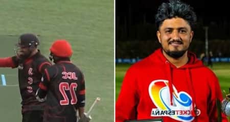 টি-১০ ক্রিকেটে হামজার বিশ্বরেকর্ড হামজার বিশ্বরেকর্ড