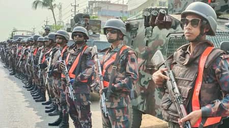 ১৬২ প্লাটুন বিজিবি মোতায়েন