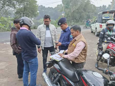 কালীগঞ্জে ২ লক্ষাধীক টাকা অর্থদন্ড ও একজনের কারাদন্ড