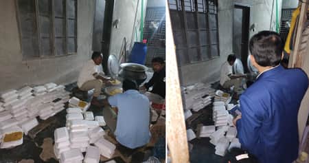 নৌকার নির্বাচনী প্রচারণায় খিচুড়ির আয়োজন করায় জরিমানা