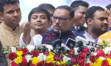 শেখ হাসিনা ভিসানীতি ও নিষেধাজ্ঞার পরোয়া করেন না :কাদের