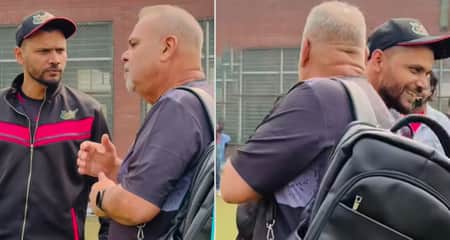 হোয়াটমোরকে জড়িয়ে ধরলেন মাশরাফী মাশরাফী