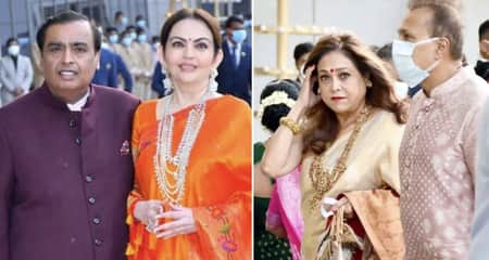সৌন্দর্য্যের দিক থেকে মুকেশ আম্বানির স্ত্রীকেও মাত দিতে পারেন অনিল আম্বানির স্ত্রী মুকেশ
