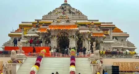 রামমন্দিরে ১০১ কেজি সোনা