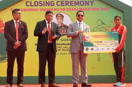 বঙ্গবন্ধু শেখ মুজিব ঢাকা ম্যারাথন-২০২৪ অনুষ্ঠিত