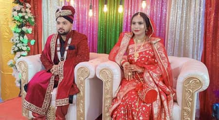 বিয়ের পিঁড়িতে বসলেন ফুটবলার স্বপ্না ফুটবলার স্বপ্না