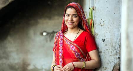 indian village girl