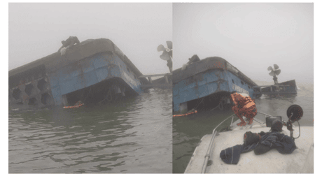 পাটুরিয়ায় যাত্রীবাহি ১৮ যানবাহনসহ ডুবে গেছে রজনীগন্ধা ফেরী, বহু হতাহতের শ ঙ্কা