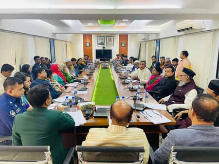 কালীগঞ্জে উপজেলা আইন শৃঙ্খলা কমিটির মাসিক সভা কালীগঞ্জে উপজেলা আইন শৃঙ্খলা কমিটির মাসিক সভা
