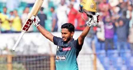 দুর্দান্ত সেঞ্চুরিতে রেকর্ড গড়লেন তানজিদ তামিম তানজিদ তামিম