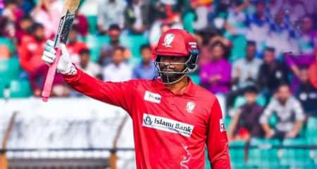 বাংলাদেশের প্রথম ব্যাটার হিসেবে বিপিএলে ছক্কার সেঞ্চুরি তামিমের তামিম