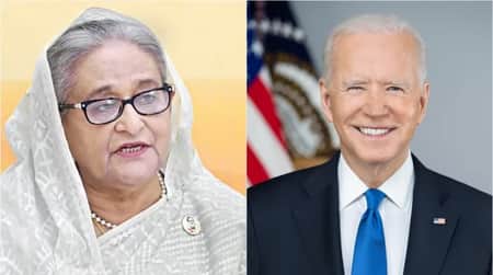 বাইডেনের চিঠির জবাব দিলেন প্রধানমন্ত্রী শেখ হাসিনা প্রধানমন্ত্রী শেখ হাসিনা বাইডেন