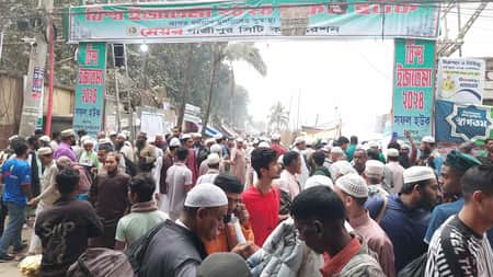 রাত পোহালেই আম বয়ানের মধ্য দিয়ে বিশ্ব ইজতেমা শুরু
