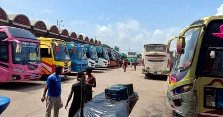 গাবতলী বাস টার্মিনাল যাচ্ছে হেমায়েতপুরে