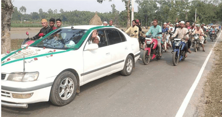 ৫৫ বছর ইমামতির পর ইমামের রাজকীয় বিদায়