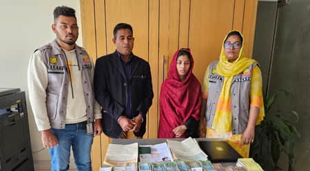 ভুয়া অ্যাকাউন্ট খুলে ৩৪ লাখ হাতিয়ে নেওয়া দম্পতি গ্রে প্তা র