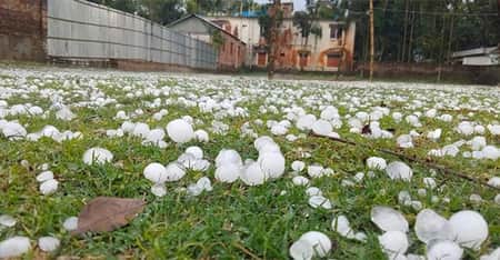 দেশে শিলাবৃষ্টির আশঙ্কা, ২ নম্বর সতর্ক সংকেত