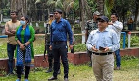 গাজীপুরে দখলমুক্ত হলো বনের ৭.৫৩ একর জমি গাজীপুরে দখলমুক্ত হলো বনের ৭.৫৩ একর জমি