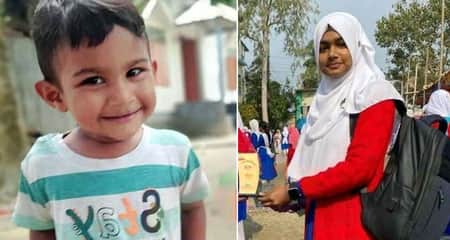 কান্না থামছেইনা সড়ক দুর্ঘটনায় নাতি হারানো মজনু মিয়ার মজনু মিয়া