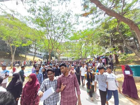 কুবিতে গুচ্ছ ‘এ’ ইউনিটের ভর্তি পরীক্ষা সম্পন্ন
