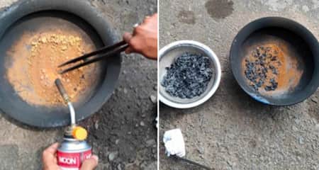 কাপড়ে পেস্টিং করে সোনা লুকানো হয় কম্বলে, তবুও ধরা gold