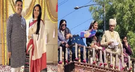 সন্ন্যাসী হতে ২০০ কোটি মূল্যের সম্পত্তি দান করে দিলেন দম্পতি gujarat-businessman-wife