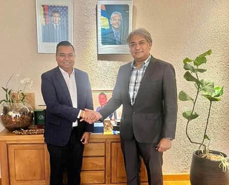 সামাজিক যোগাযোগ মাধ্যমে অপতথ্যের বিস্তৃতি মোকাবেলার কৌশল নিয়ে বাংলাদেশ-মরিশাস আলোচনা