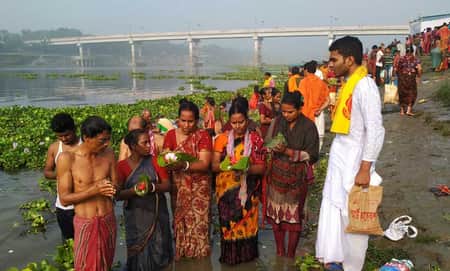 মানিকগঞ্জের কালীগঙ্গা নদী