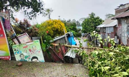 ঘূর্ণিঝড় রেমালের তাণ্ডবে পটুয়াখালীতে ব্যাপক ক্ষয়ক্ষতি