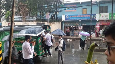 চট্টগ্রামে থেমে থেমে বৃষ্টি, নগরবাসীর স্বস্তির নিশ্বাস