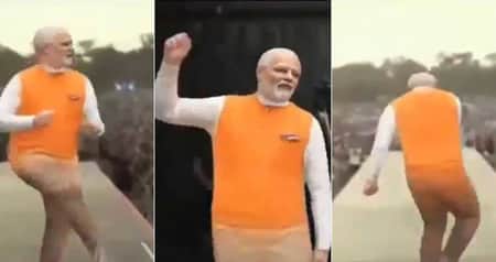 সেই ভিডিওতে নিজেকে নাচতে দেখে যা বললেন মোদি Modi PM
